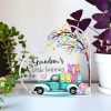 Personalized Grandma Little Bunnies Acrylic Plaque, Custom Nana with Kids Easter Day Gift, Christian Easter Decor, Christian Easter Gift