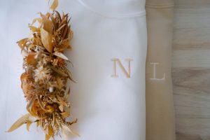 Custom Embroidered Sweatshirt, Monogram Embroidered Sweatshirt, Custom Personalized Initial Monogram Embroidered Crewneck Sweatshirt Women