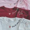 Personalized Neckline Mom Mama Sweatshirt, Personalized Mom Sweatshirt with Kids Names, Sleeve Kids Names, Personalized Gifts for Mom