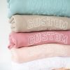 Custom Embroidered Sweatshirt, Embroidered Bella Canvas Crewneck, Personalized Gifts, Personalized Sweatshirt, Trendy Crewnecks for Women