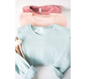 Custom Embroidered Sweatshirt, Embroidered Bella Canvas Crewneck, Personalized Gifts, Personalized Sweatshirt, Trendy Crewnecks for Women