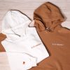 Personalized Roman Numeral Embroidered Hoodie With Initial Heart, Custom Matching Couple Embroidery Sweatshirt, Valentines Anniversary Gifts