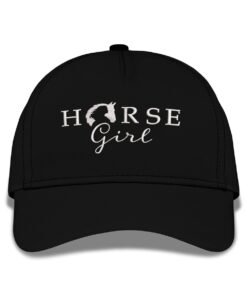 Horses Girl Embroidered Baseball Caps ver 2