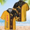 Shiner Bock Palm Leaves Majesty Hawaiian Shirt