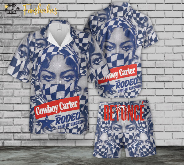 Beyoncé Hawaiian Shirt Set | Unisex Hawaiian Set | Music Hawaiian Style