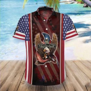 Eagle 4th Of July Independence Day Memorial Day - Aloha Hawaiian Shirts For Men & For Women Couples - HAW1404