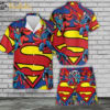 Superman Hawaiian Shirt Set | Avengers Hawaiian Style | Unisex Hawaiian Set | Movie Hawaiian Style