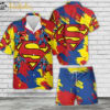 Superman Hawaiian Shirt Set | Avengers Hawaiian Style | Unisex Hawaiian Set | Movie Hawaiian Style