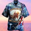 Jesus Hawaiian Shirt Focus On Me Not The Storm Blue Hawaii Aloha Shirt