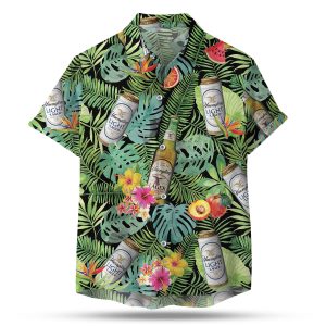 Yuengling Hawaii Shirt Yuengling Light Lager Beer Tropical Aloha Shirt Green Unisex