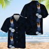 Busch Light Coconut Tree Pattern Hawaiian Shirt