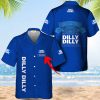 Personalized Bud Light Dilly Dilly Blue Hawaiian Shirt