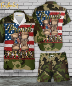 Eagle Hawaiian Shirt Set | Veteran Hawaiian Style | Unisex Hawaiian Set | Patriot Hawaiian Style