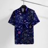 NASA Hawaiian Shirt NS Geometric Space and Astronomy Hawaii Tshirt Cool Amazing NASA Aloha Shirt