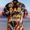 Gifury Father Day's Hawaii Shirt Gift For Father Dad Can't Fix Stupid Hawaiian Shirt Father Aloha Shirt
