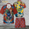 DC Universe Hawaiian Shirt Set | DC Movies Hawaiian | Unisex Hawaiian Set | DC Comics Hawaiian Style