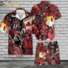 Deadpool Hawaiian Shirt Set | DC Universe Hawaiian | Unisex Hawaiian Set | DC Comics Hawaiian Style