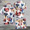 USA Flag Day Cartoon Character Hawaiian Shirt Set | 4th Of July Hawaiian Shirt | Unisex Hawaiian Set | Independence Day Hawaiian Style