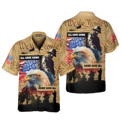 4th Of July Memorial Day All Gave Some Hawaiian Shirt