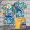 Stitch Hawaiian Shirt Set | Tropical Stitch Hawaiian Style | Unisex Hawaiian Set | Floral Hawaiian Style