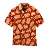 Christmas Funny Cutie Gingerbread Pattern Aloha Hawaiian Shirts WT7480