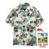 Funny Grey Mink Ragdoll cat Standing With Tropical Custom Photo Hawaiian Shirt