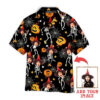 Funny Skeletons Dancing In Halloween Custom Photo Hawaiian Shirt
