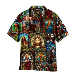 Life Of God Stained Glass Hawaiian Shirt