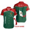 Mexico Custom Name Hawaiian Shirt