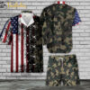 Veteran Hawaiian Shirt Set _ U.S.Army Hawaiian Style _ Unisex Hawaiian Set _ Hawaiian Style
