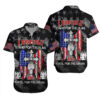 Stand For The Flag Kneel For The Cross Hawaiian Shirt