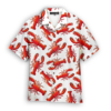 Crawfish Life Is Better With Red Lobster Seafood Red And White Hawaiian Shirt