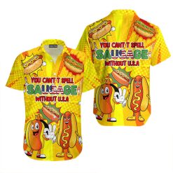 Hot Dog Pop Art Happy 4th Of July Hawaiian Shirt