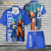 Vegeta and Goku Hawaiian Shirt Set | Anime Hawaiian Style | Unisex Hawaiian Set | Dragon Ball Anime Hawaiian Style
