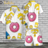 The Simpsons Family Hawaiian Shirt Set | Simpsons Series Hawaiian Shirt | Unisex Hawaiian Set | Cartoon Hawaiian Style