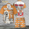 Tom & Jerry Hawaiian Shirt Set | Tom and Jerry Series Hawaiian Shirt | Unisex Hawaiian Set | Cartoon Hawaiian Style