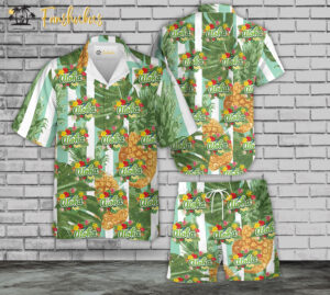 Tropical Hawaiian Shirt Set | Hawaiian Shirt | Unisex Hawaiian Set | Summer Hawaiian Style