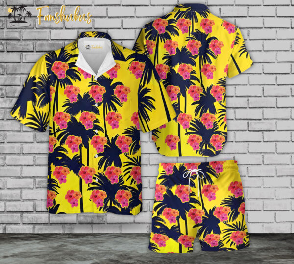 Tropical Hawaiian Shirt Set | Hawaiian Shirt | Unisex Hawaiian Set | Summer Hawaiian Style