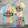 The Powerpuff Girls Hawaiian Shirt Set | Powerpuff Girls Series Hawaiian Shirt | Unisex Hawaiian Set | Cartoon Hawaiian Style