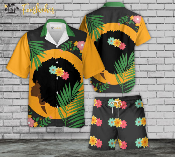 Juneteenth Hawaiian Shirt Set | Black History Hawaiian Shirt | Unisex Hawaiian Set | Racism Hawaiian Style