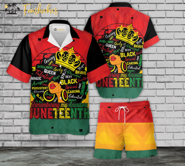 Black Live Matter Hawaiian Shirt Set | Black Month History Hawaiian Shirt | Unisex Hawaiian Set | Racism Hawaiian Style