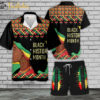 Black Live Matter Hawaiian Shirt Set | Black Month History Hawaiian Shirt | Unisex Hawaiian Set | Racism Hawaiian Style