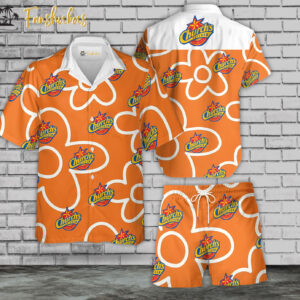 Church's Chicken Hawaiian Shirt Set | Food Hawaiian Shirt | Unisex Hawaiian Set | Food Brand Hawaiian Style