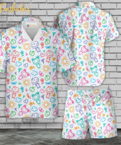 Back To School Hawaiian Shirt Set | Schooling Hawaiian Shirt | Unisex Hawaiian Set | Graduation Hawaiian Style