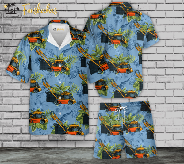 Lawn Mower Tropical Hawaiian Shirt Set| Tropical Hawaiian Shirt | Hawaiian Shirt For Men And Women