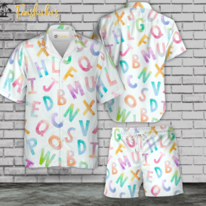 Back To School Hawaiian Shirt Set | Schooling Hawaiian Shirt | Unisex Hawaiian Set | Graduation Hawaiian Style