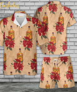 Fireball Aloha Hawaiian Shirt Set | Unisex Hawaiian Set | Aloha Hawaiian Style For Men And Women