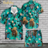 Bison Tropical T0707 Hawaiian Shirt Set | Tropical Hawaiian Shirt | Unisex Hawaiian Set