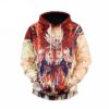 Dragon Ball Z Anime All Over Print Unisex Hoodie ND