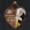 Memorial Custom Wood Sign  Personalized Wooden Name Signs  Heart Shaped Wooden Christmas Tree Decorations  Wall Art  Wood Wall Decor